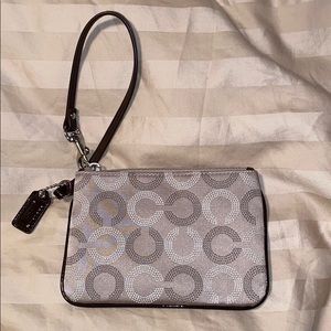 Authentic coach mini purse